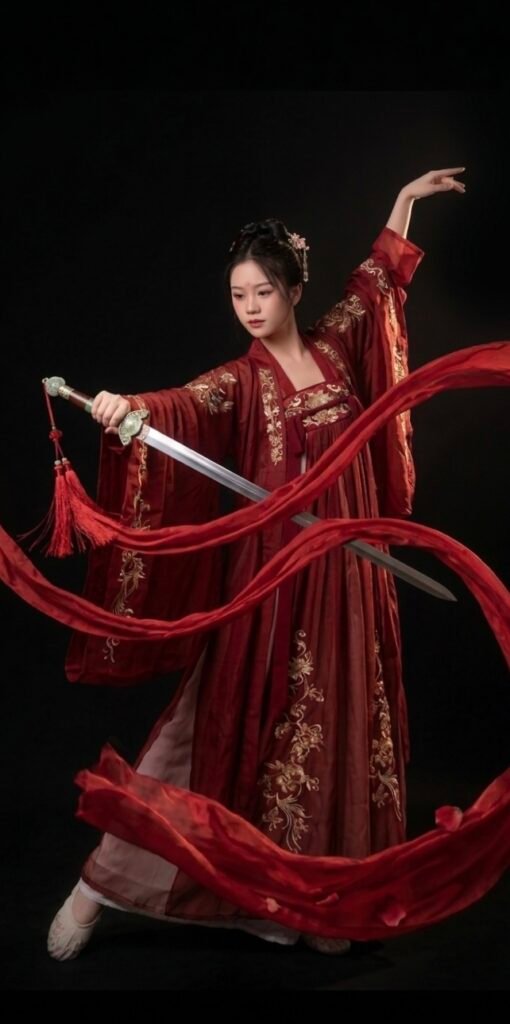 Ảnh bìa múa kiếm lớp thầy Biệt Dị