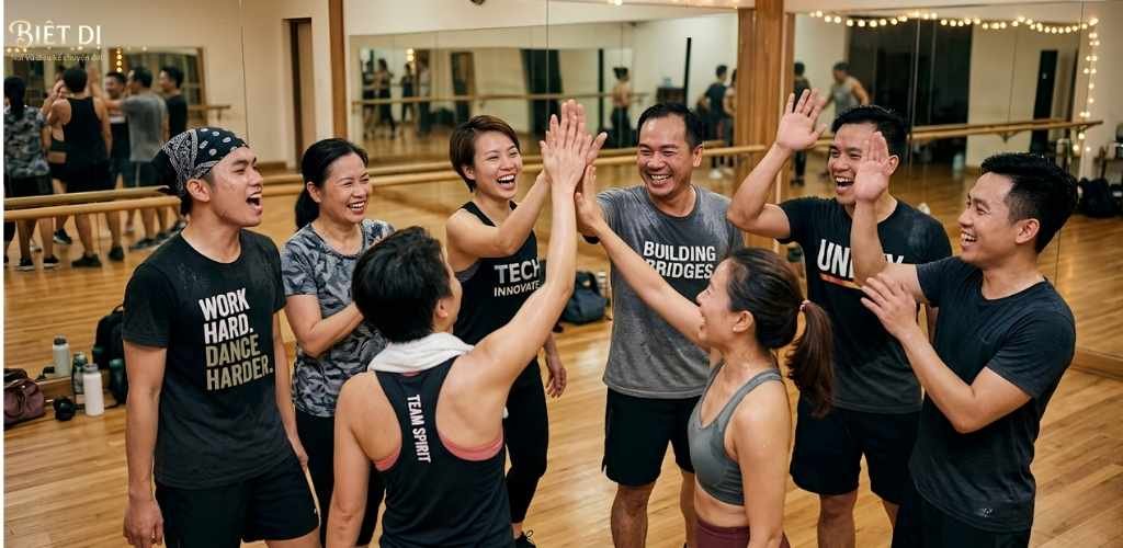 Biên Đạo Tiết Mục Văn Nghệ: Giải Pháp Tỏa Sáng Dành Cho Tập Thể Doanh Nghiệp 6 Biên Đạo Tiết Mục Văn Nghệ: Giải Pháp Tỏa Sáng Dành Cho Tập Thể Doanh Nghiệp